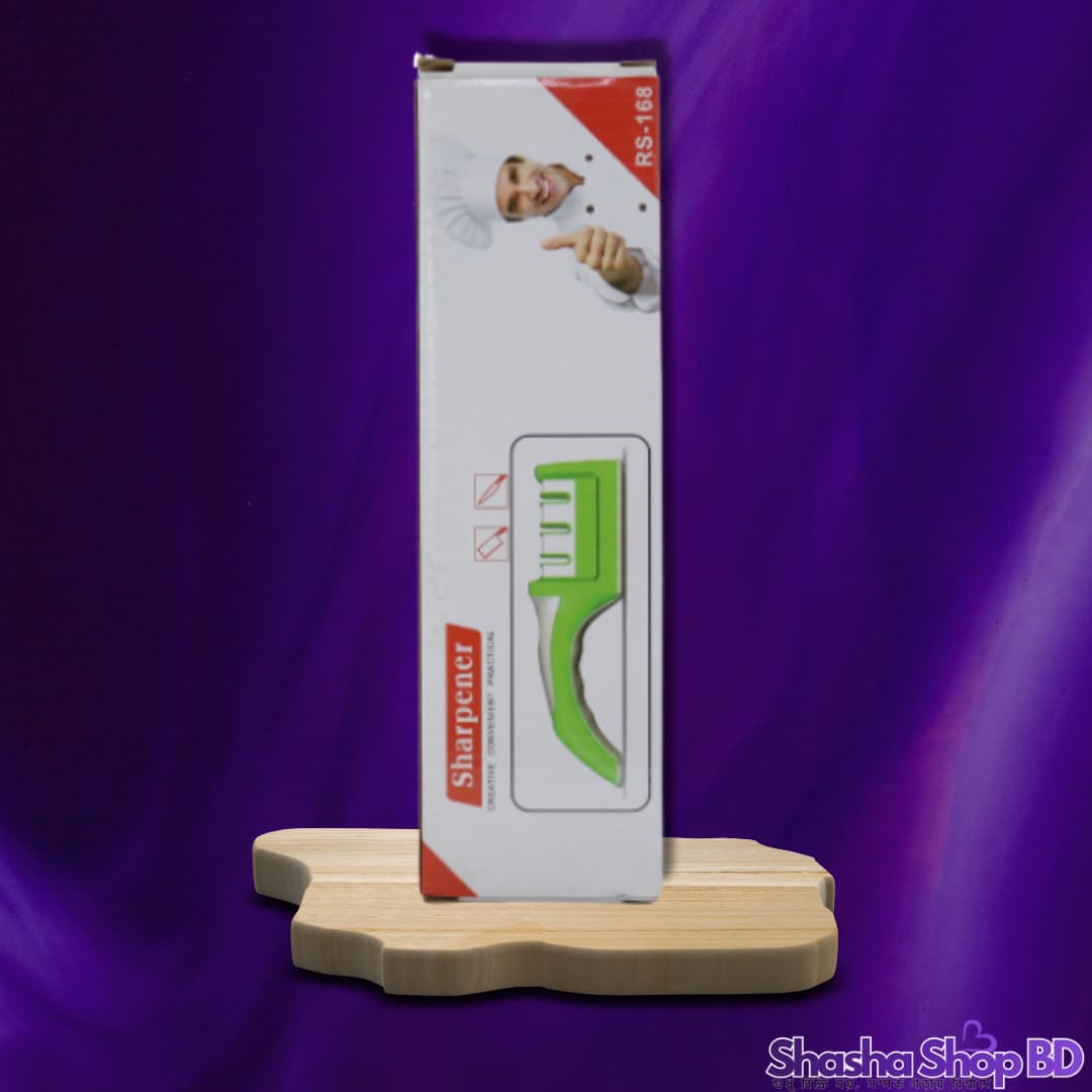 🔪 CC Kitchen Knife Sharpener (Model: YD-168 / RS-168) (Professional Sharpening at Home – আপনার রান্নাঘরের ভোঁতা ছুরিগুলোকে করুন নতুনের মতো ধারালো!)