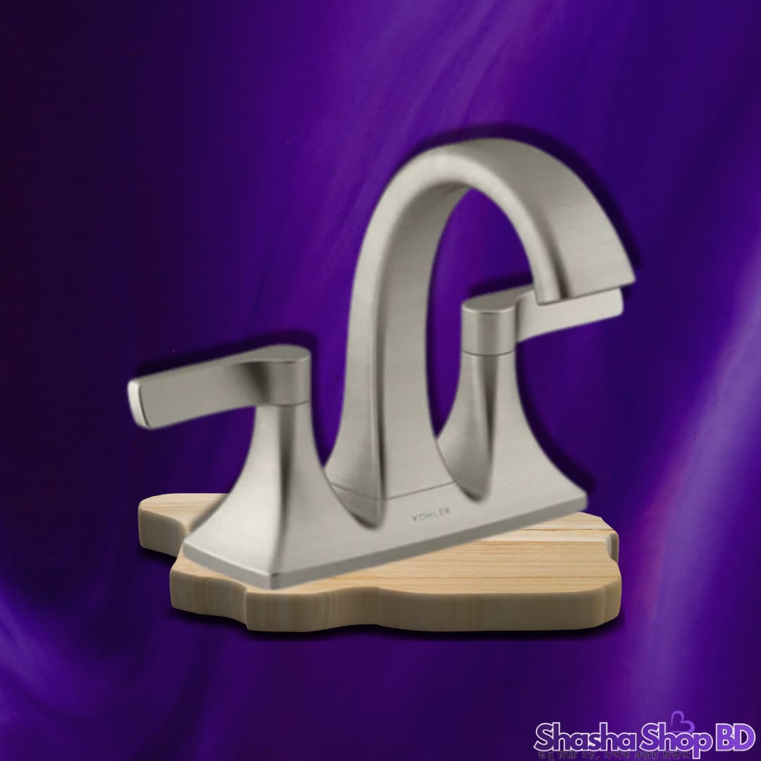 🚿 Kohler Maxton Brushed Nickel 2-Handle Faucet (Experience Modern Luxury & Timeless Performance – আপনার বাথরুমকে দিন এক রাজকীয় ছোঁয়া!)