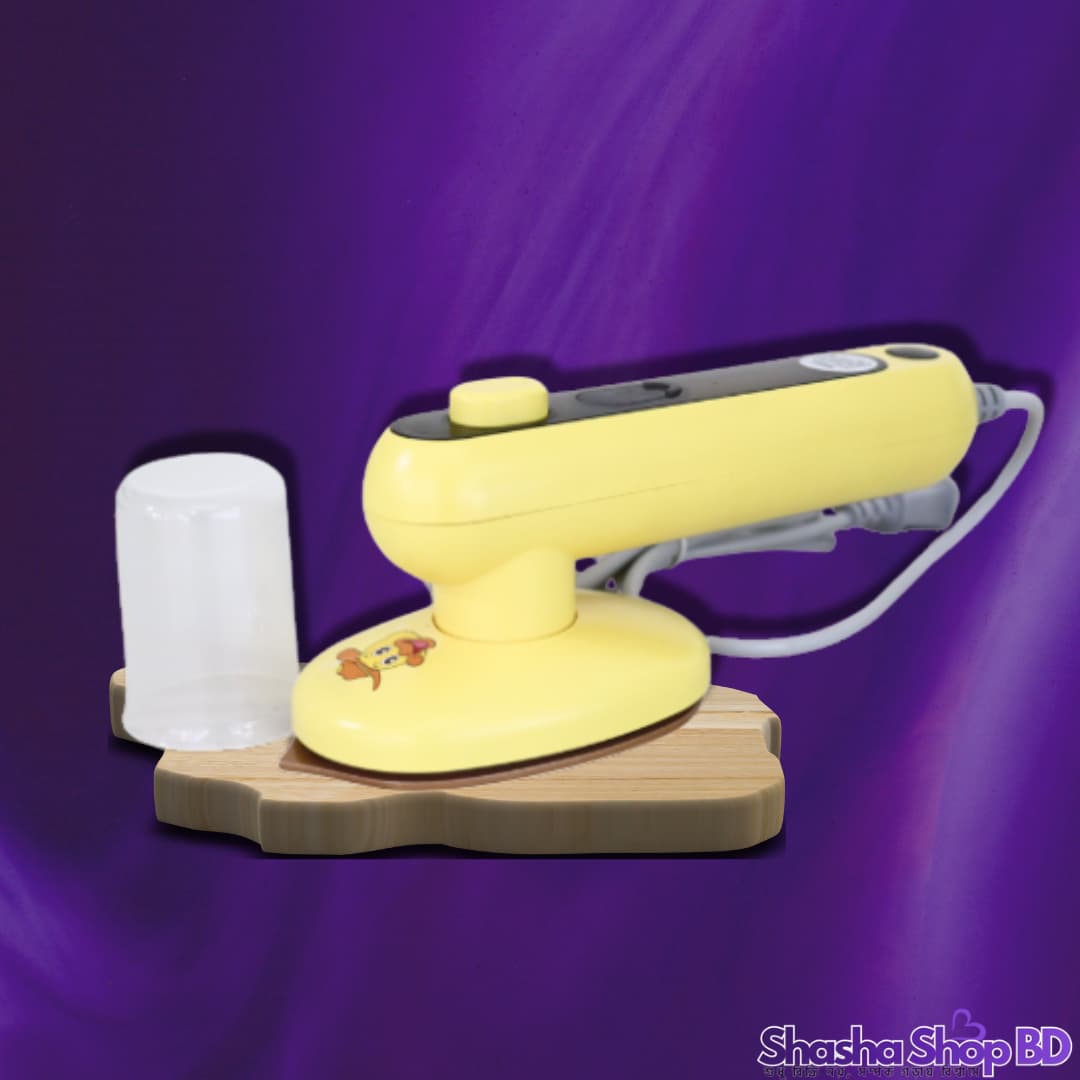 👔 CC Portable Mini Iron Machine - Model: NO.2021-2 (Smart Ironing, Anytime, Anywhere – আপনার কাপড়ের ভাঁজ দূর করুন নিমিষেই!)