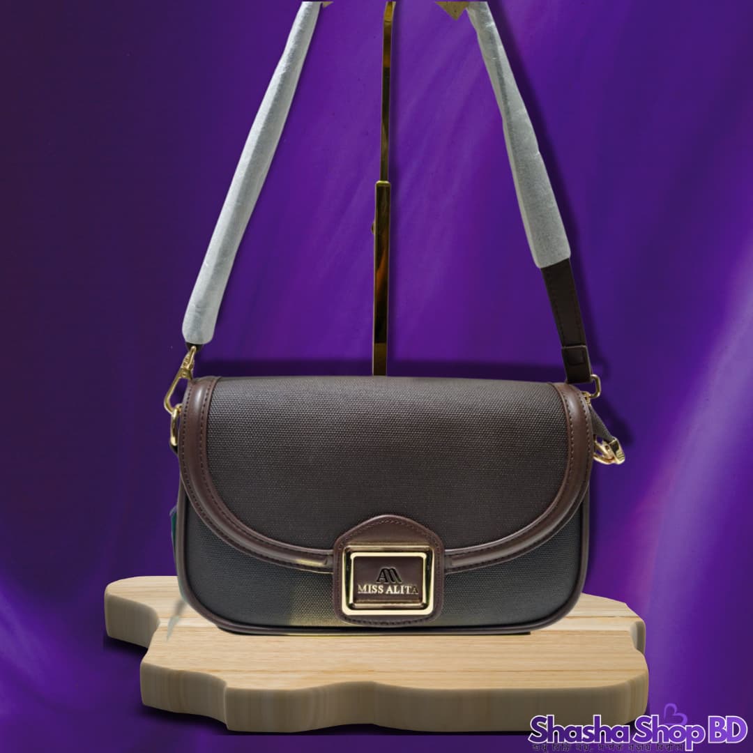 Miss Alita Premium Quality Crossbody Shoulder Bag - শশা শপ বিডি এক্সক্লুসিভ কালেকশন