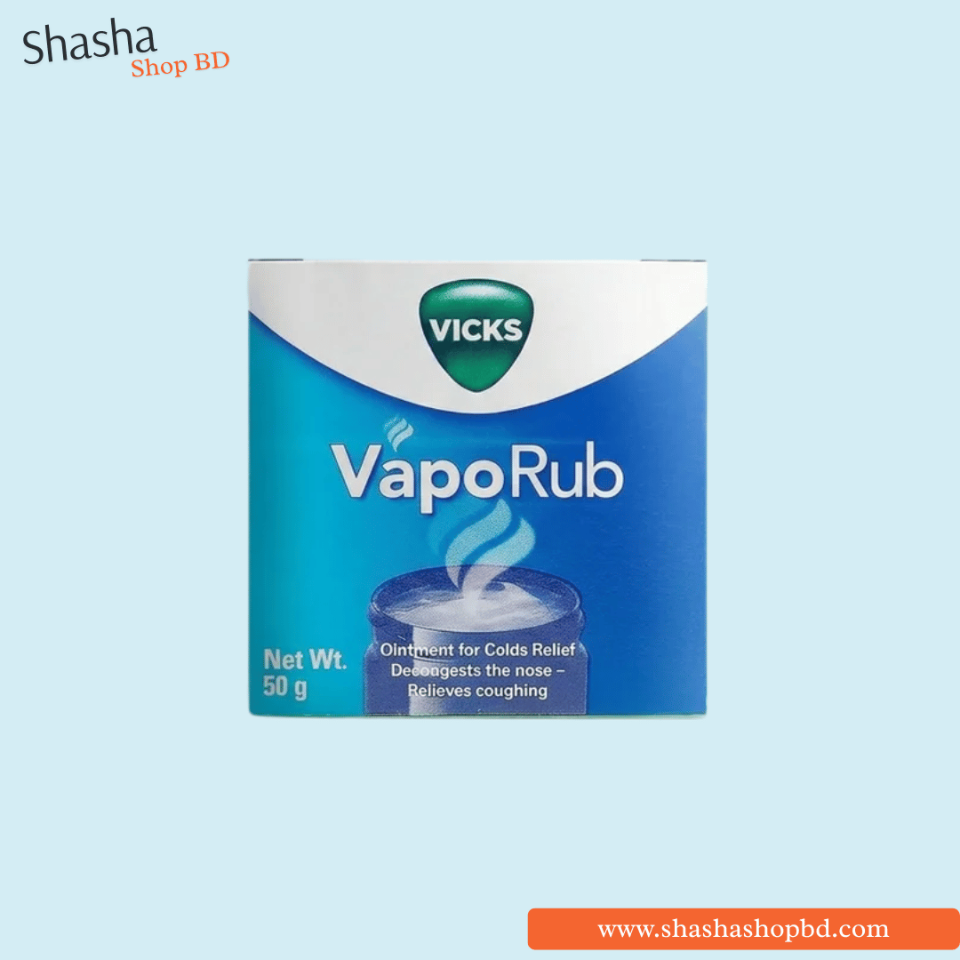 Vicks VapoRub Ointment for Colds Relief 50g | Shasha Shop BD