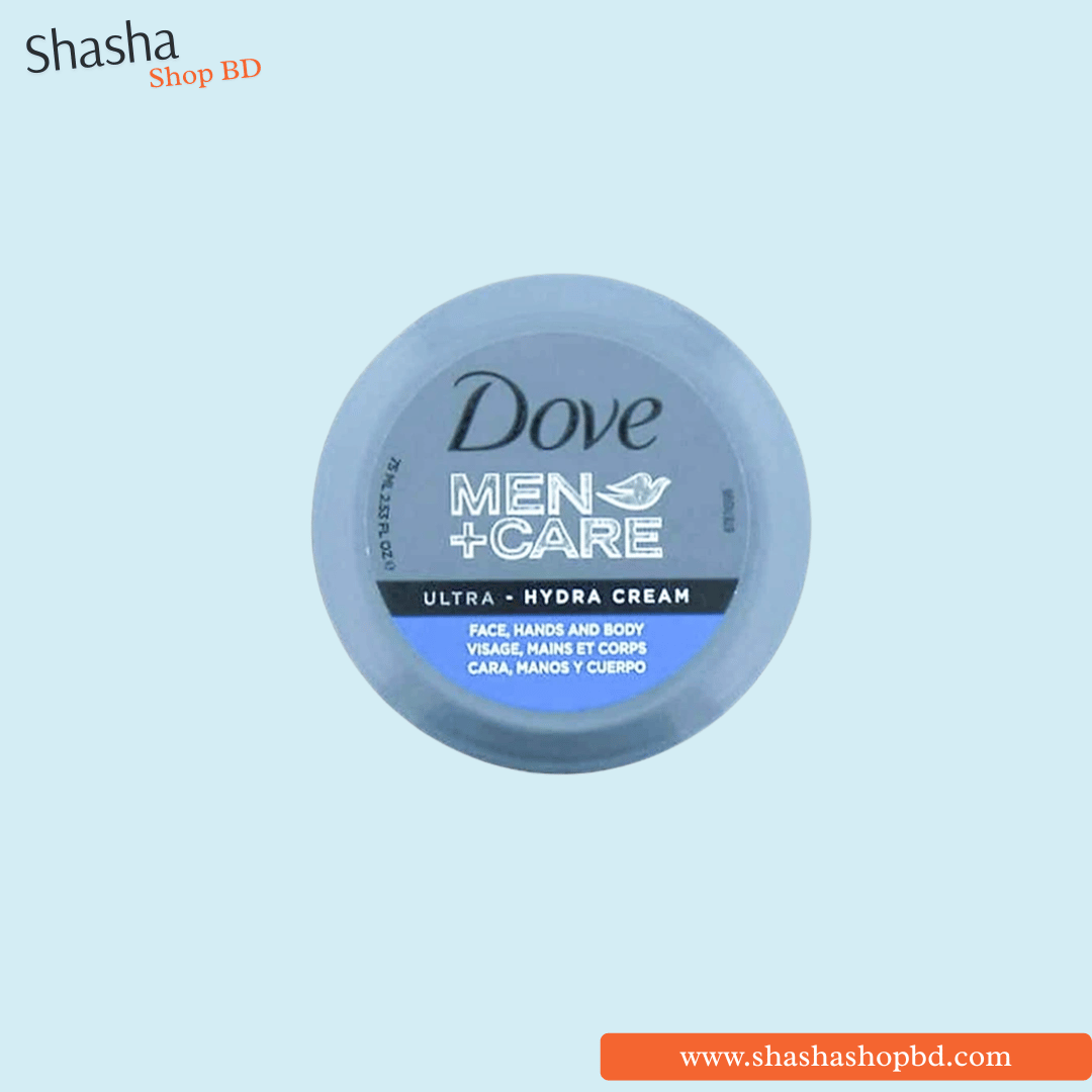 Dove Men+Care Ultra-Hydra Cream 250ml | Shasha Shop BD
