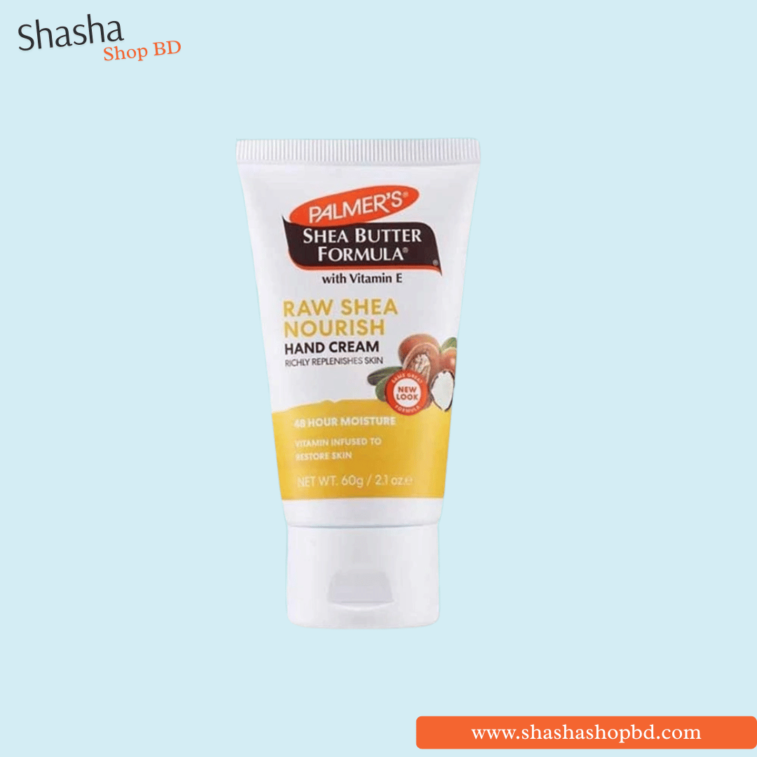 Palmer's Raw Shea Nourish Hand Cream with Vitamin E 60g | Shasha Shop BD