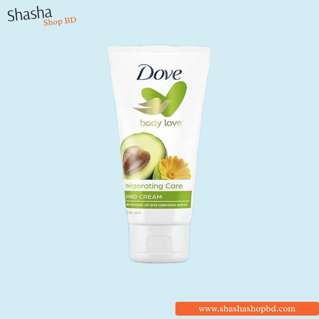 Dove Invigorating Care Hand Cream Avocado & Calendula 75ml | Shasha Shop BD