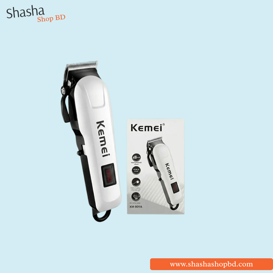 Kemei KM-809A Professional Hair Clipper | Shasha Shop BD