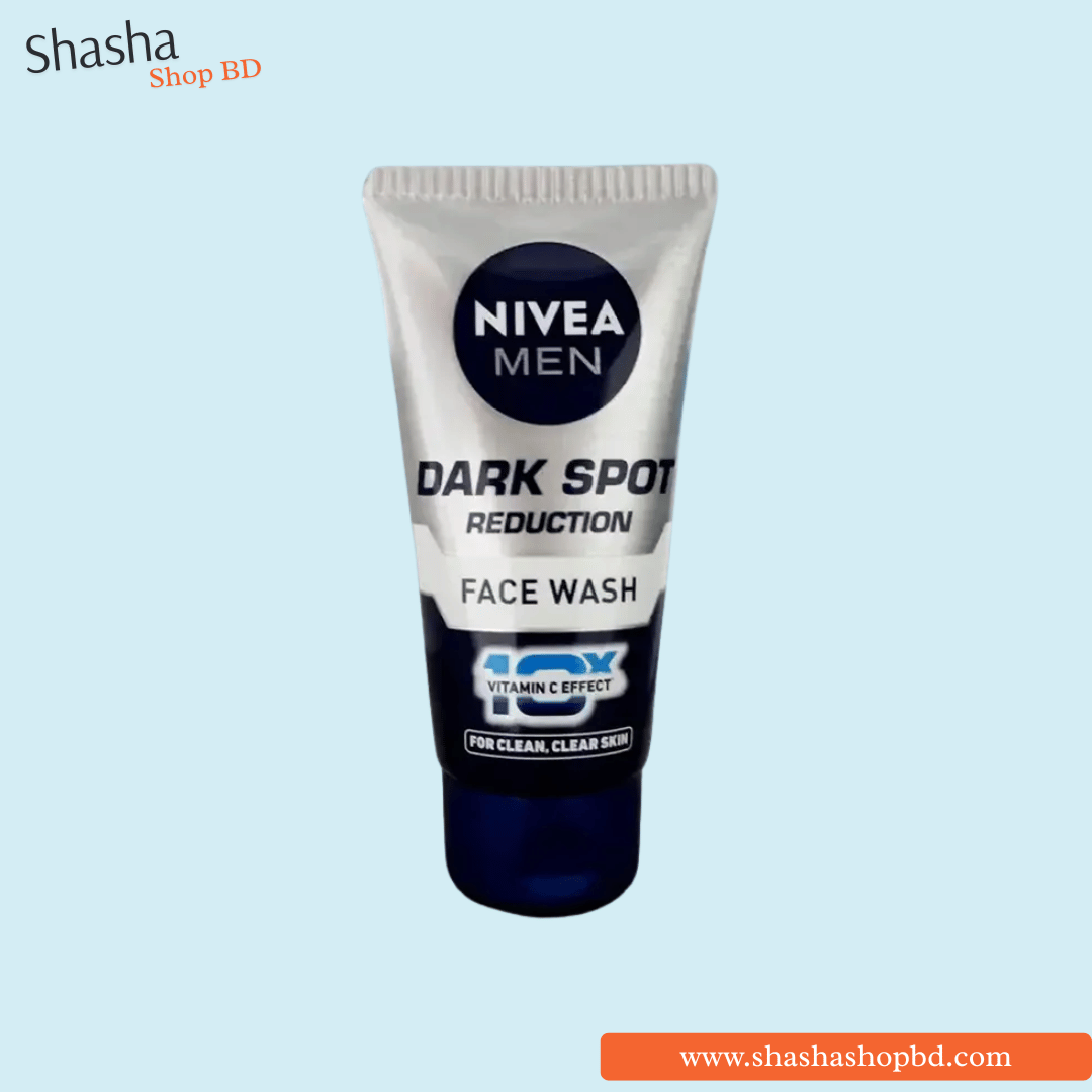 Nivea Men Dark Spot Reduction Face Wash - 50g | Shasha Shop BD