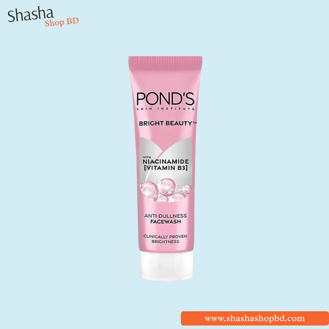 Ponds Bright Beauty Niacinamide Anti-Dullness Face Wash 100g | Shasha Shop BD