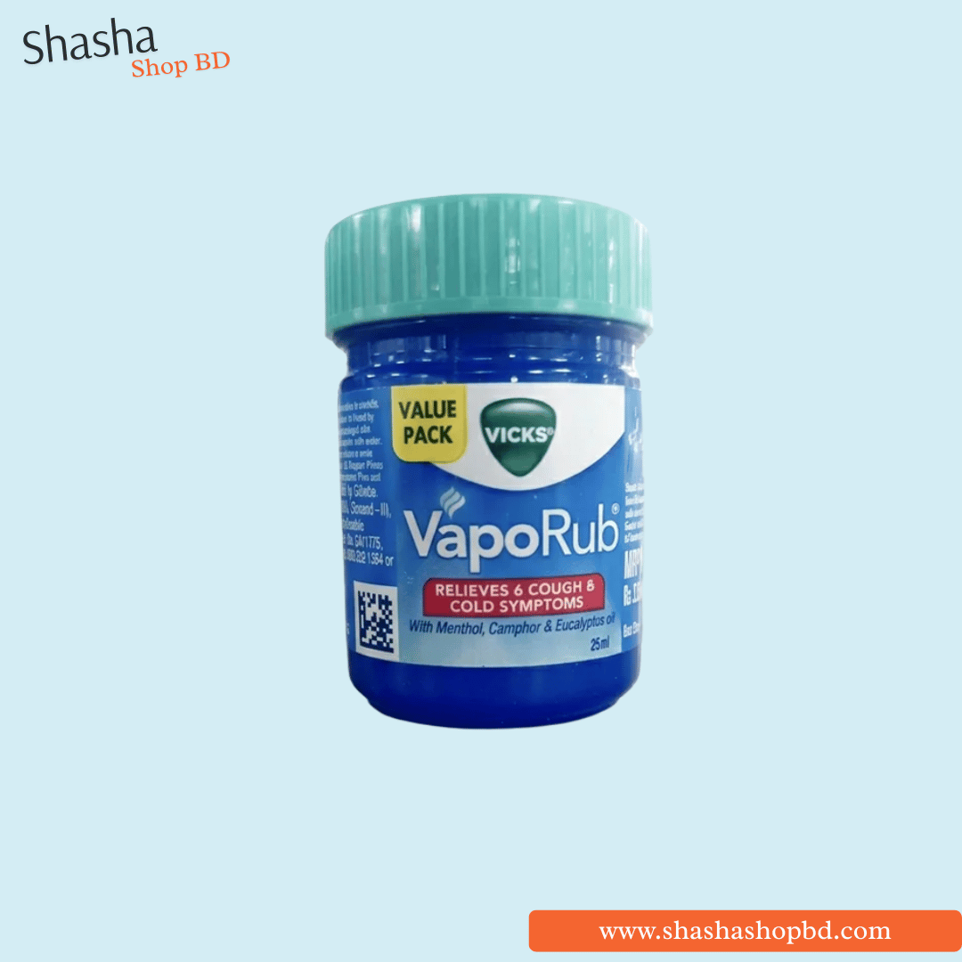 Vicks VapoRub 25ml (Value Pack) | Shasha Shop BD
