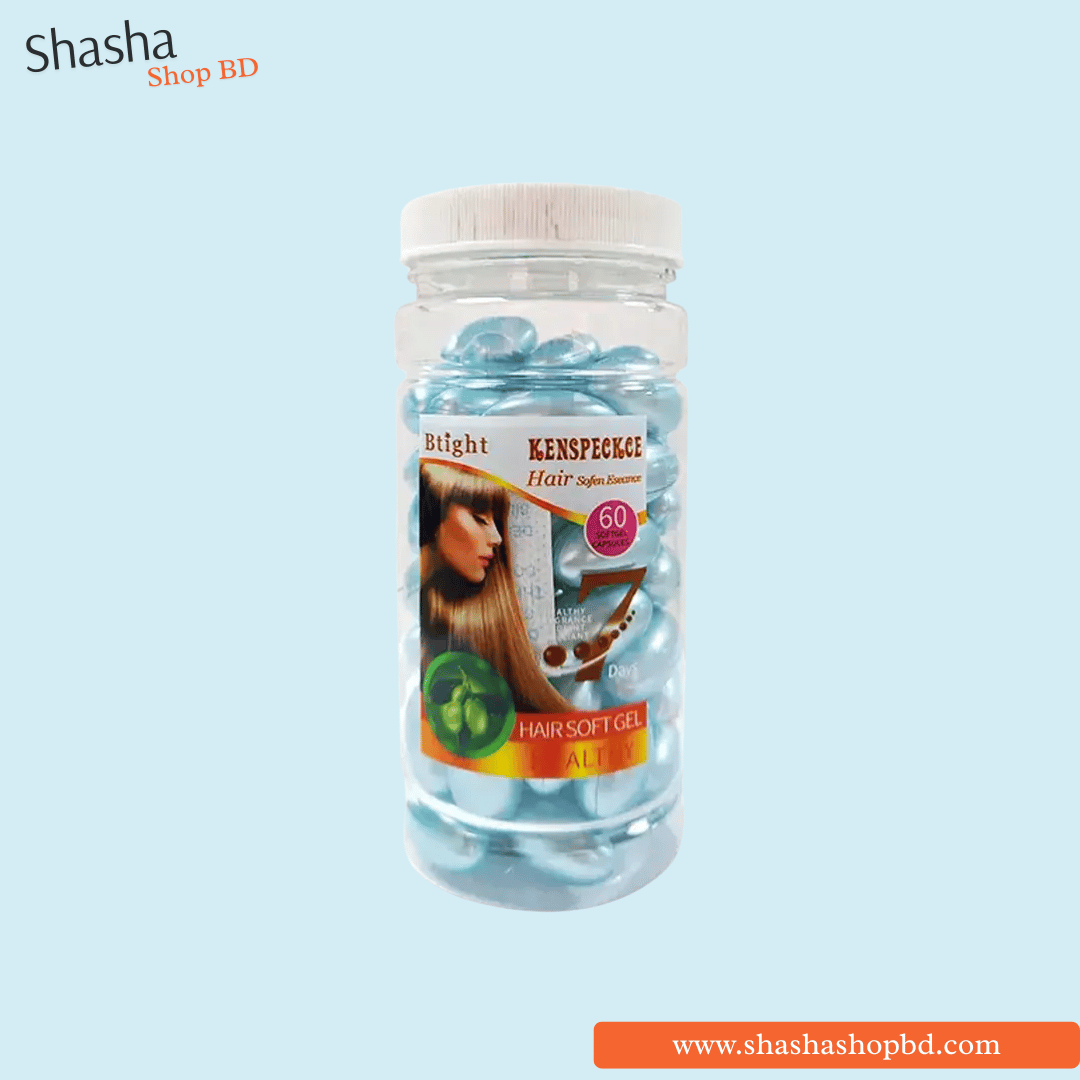 Kenspeckle Hair Soften Essence Hair Soft Gel Capsules Pastel 60Caps | Shasha Shop BD