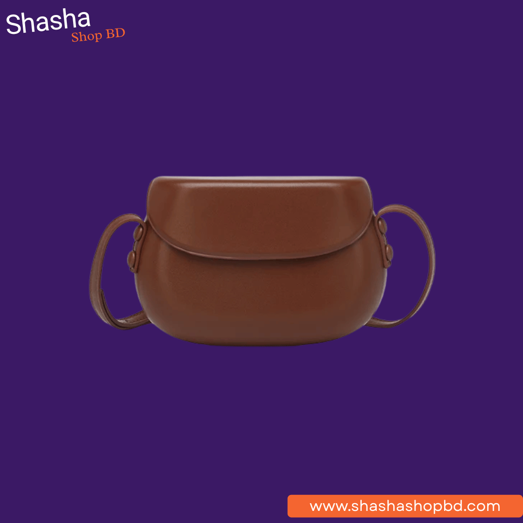 Saddle Curve Trend Shoulder Bag | স্যাডল কার্ভ ট্রেন্ড শোল্ডার ব্যাগ | Shasha Shop BD