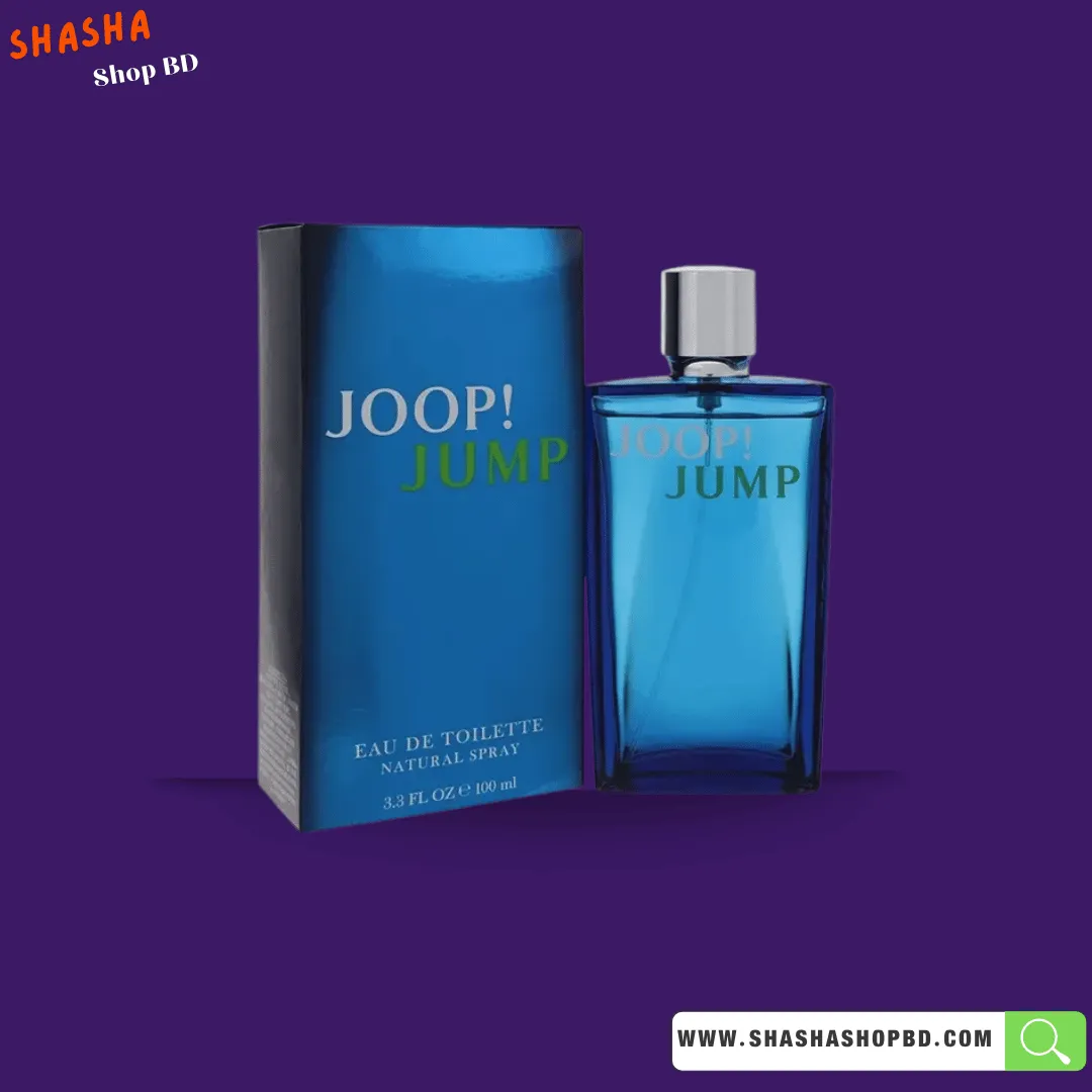 Joop! Jump Eau De Toilette Spray for Men 100ml | জুপ জাম্প পুরুষদের পারফিউম | Shasha Shop BD
