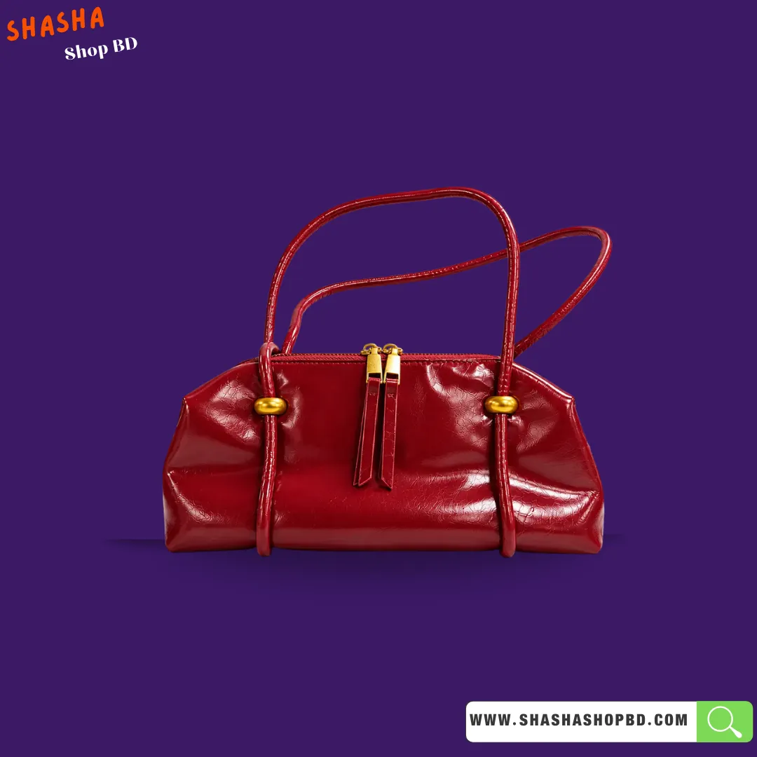 Premium Shoulder Side Purse for Women (Glossy Version) F29 | প্রিমিয়াম গ্লসি শোল্ডার ব্যাগ | Shasha Shop BD