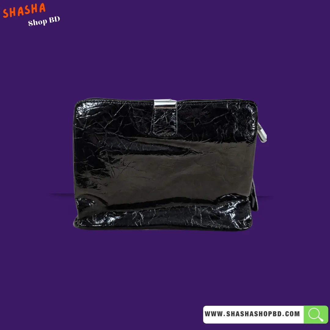 Premium Shoulder Side Purse (Glossy Version) (D04) | Shasha Shop BD