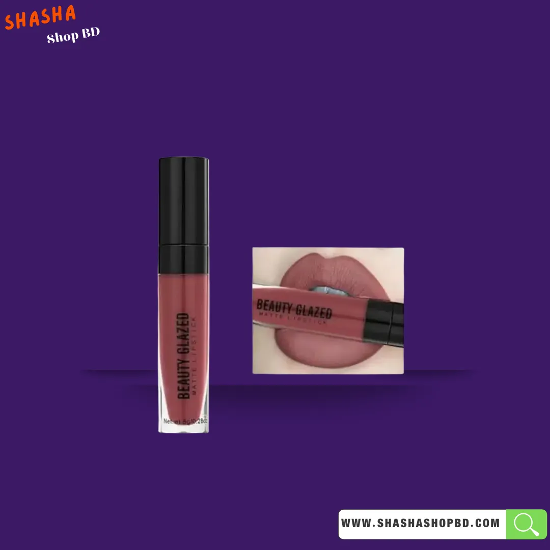 Beauty Glazed Matte Liquid Lipstick - Buffy 110 | Shasha Shop BD