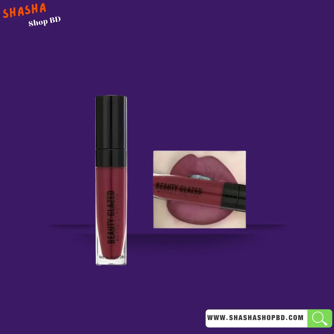 Beauty Glazed Matte Liquid Lipstick - Wicked 114 | Shasha Shop BD