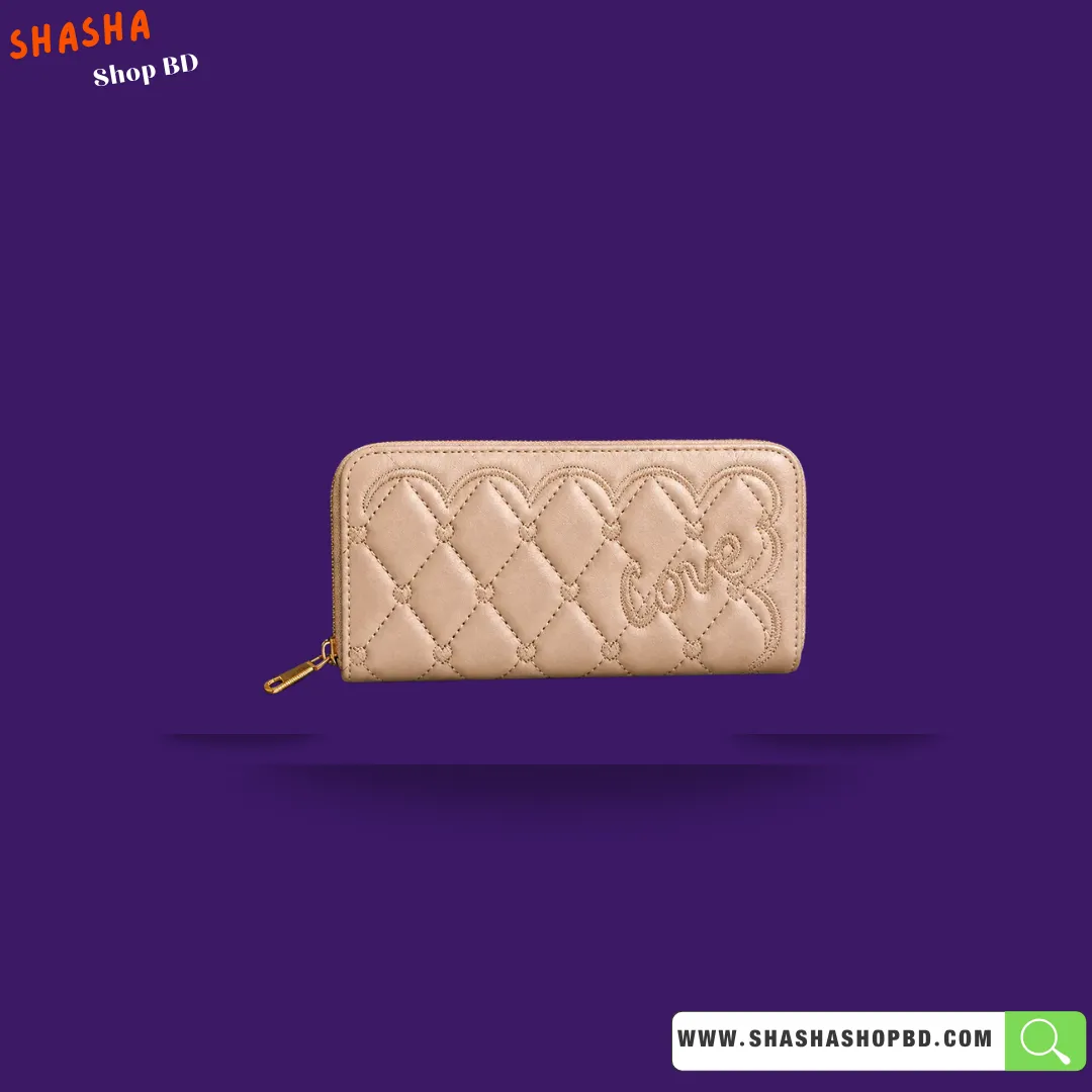 Premium Ladies Hand Purse (KP10) - Nude Beige | Shasha Shop BD