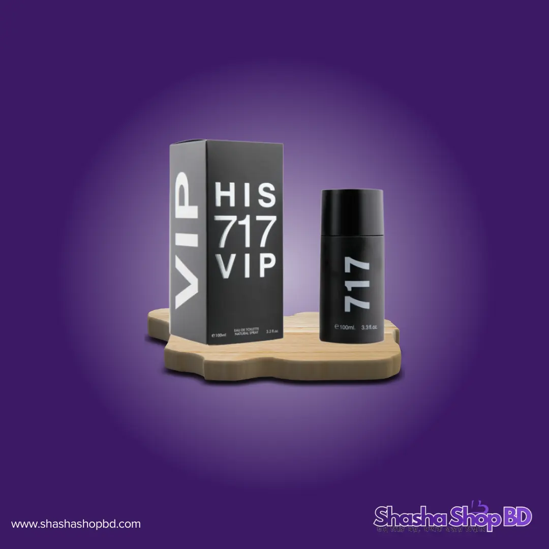 🎩 Royal Fragrance HIS 717 VIP RF26052 Men - 100 ml (The Essence of VIP Elegance – আভিজাত্য এবং রাজকীয় ব্যক্তিত্বের এক অনন্য প্রকাশ!)