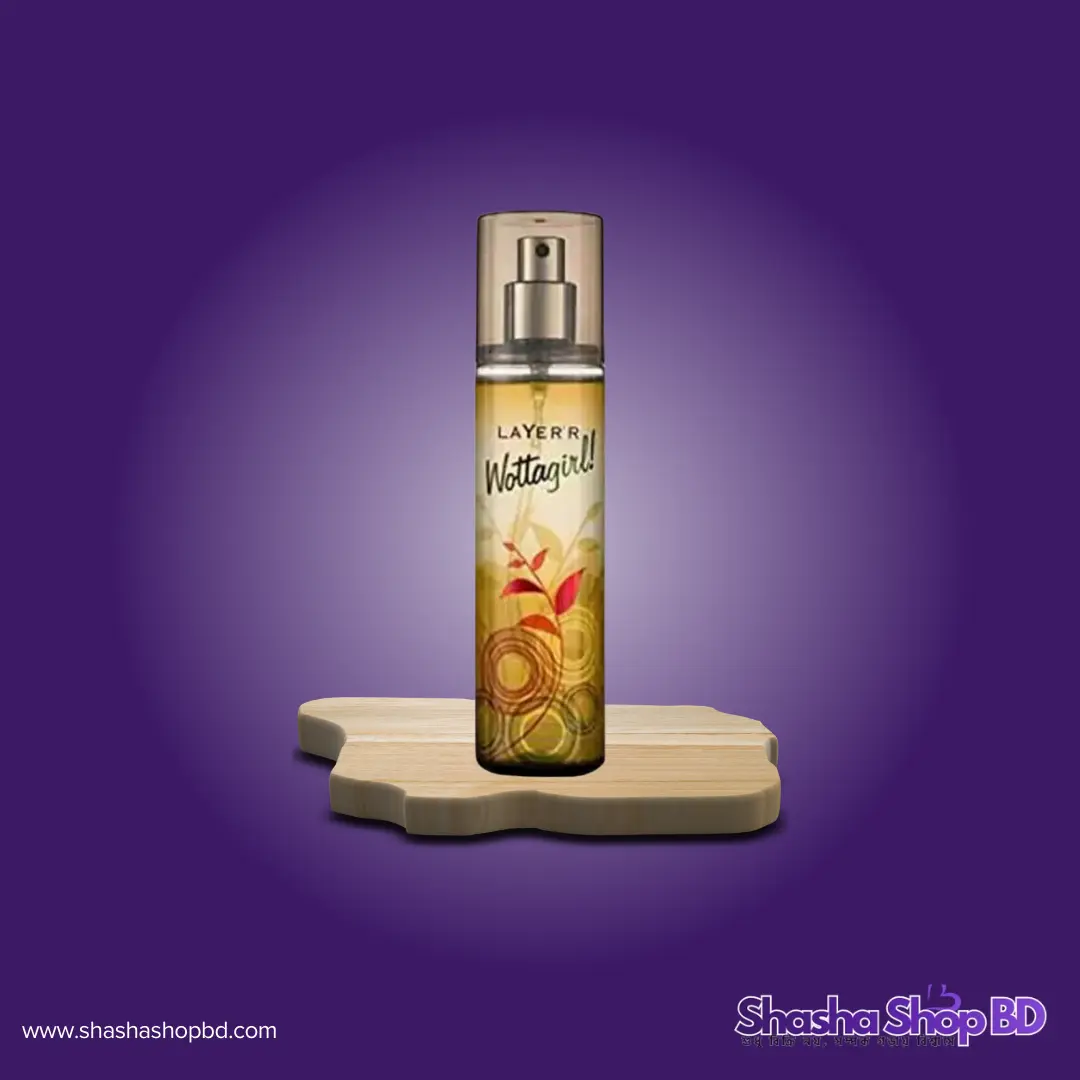 🍋 Layer'r Wottagirl Fresh Citrus Body Splash - 135ml (Burst of Zesty Freshness – লেবু আর সাইট্রাসের সতেজতায় নিজেকে রাখুন সারাদিন চনমনে!)