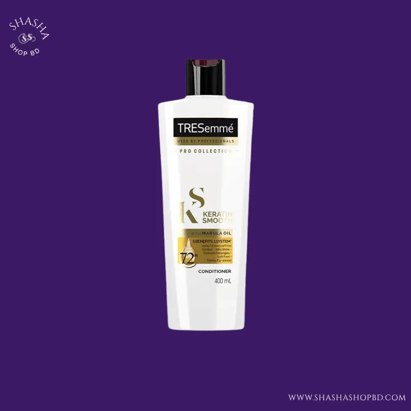 TRESemme Keratin Smooth Conditioner with Marula Oil (400ml) | Shasha Shop BD