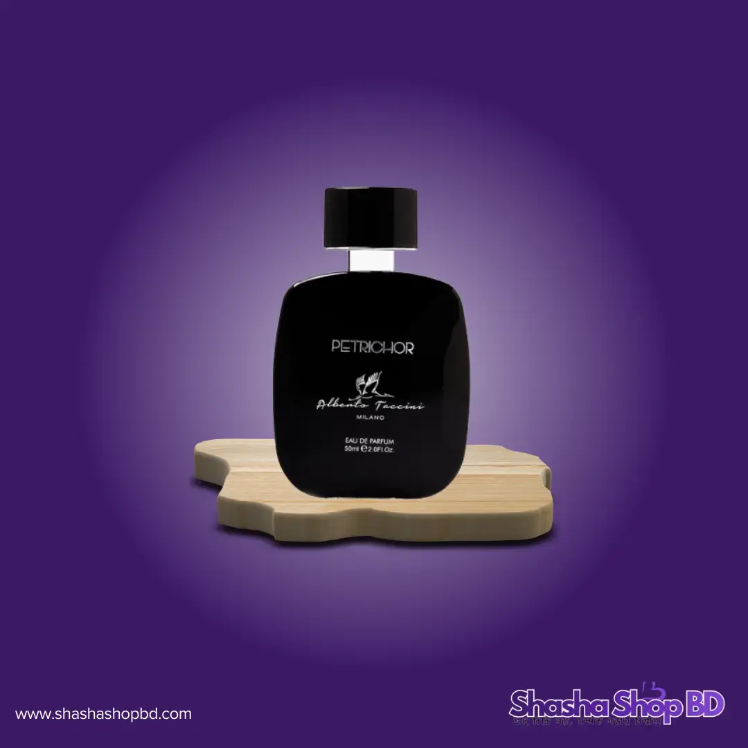 🌧️ Alberto Taccini Milano Petrichor EDP - 50 ml (The Scent of Earth after Rain – বৃষ্টির পর মাটির সেই স্নিগ্ধ ও সতেজ অনুভূতির এক জাদুকরী সুবাস!)