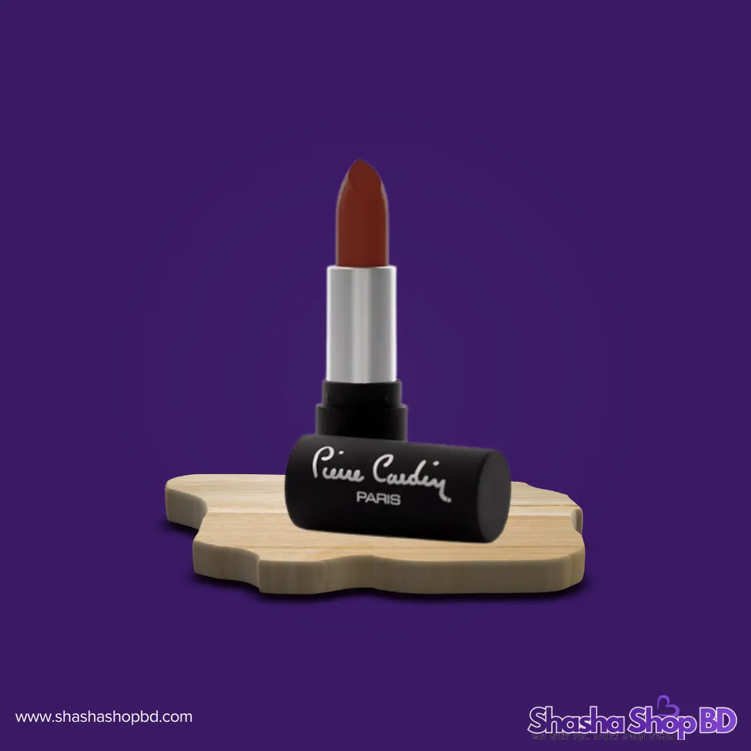 Pierre Cardin Matte Chiffon Touch Lipstick - Shade 183 (Velvety Matte & Lightweight Comfort – আপনার ঠোঁটে ফুটিয়ে তুলুন এক মখমলী আভিজাত্য!)