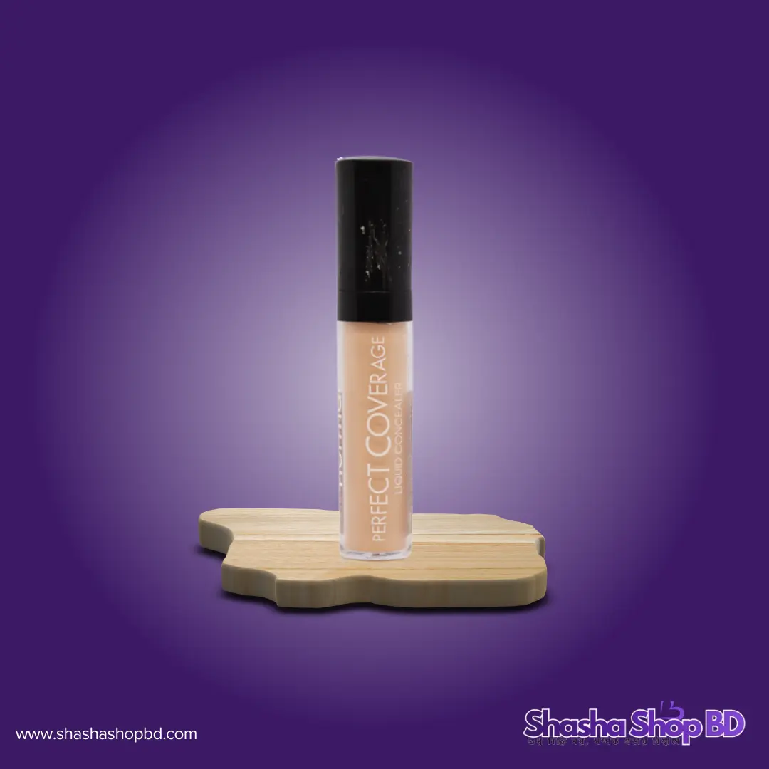 Flormar Perfect Coverage Liquid Concealer - 5ml (Flawless Concealing & All-Day Freshness – মুহূর্তেই ঢেকে দিন ত্বকের সব ক্লান্তি ও খুঁত!)