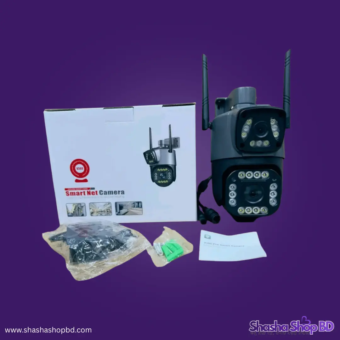 V380 Pro Dual Lens 4G SIM Supported Camera - ডাবল লেন্স এবং সিম সাপোর্টেড আলটিমেট সিকিউরিটি