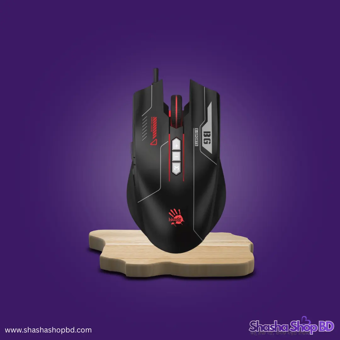 Bloody ES7 RGB Esports Gaming Mouse - গেমিংয়ে আনুন সুপার স্পিড ও নিখুঁত নিয়ন্ত্রণ