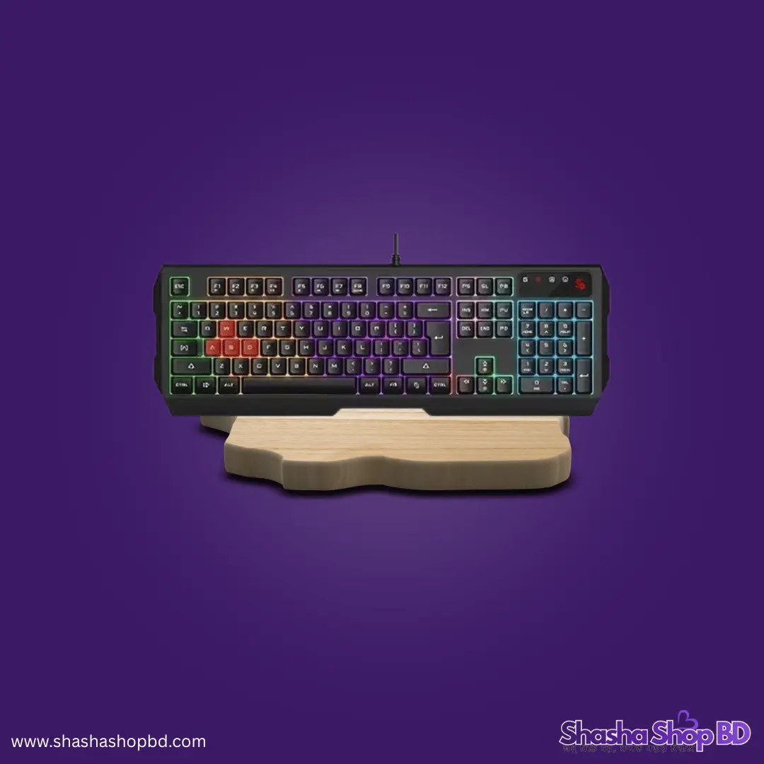 Bloody B135N Neon Gaming Keyboard - গেমিং সেটআপে আনুন নতুন গতি ও আলো